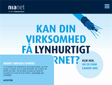 Tablet Screenshot of nianet.dk